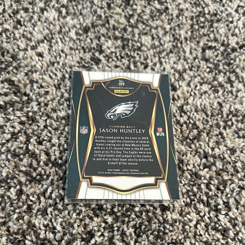 Jason Huntley Select Football Card - Picture 2 of 2